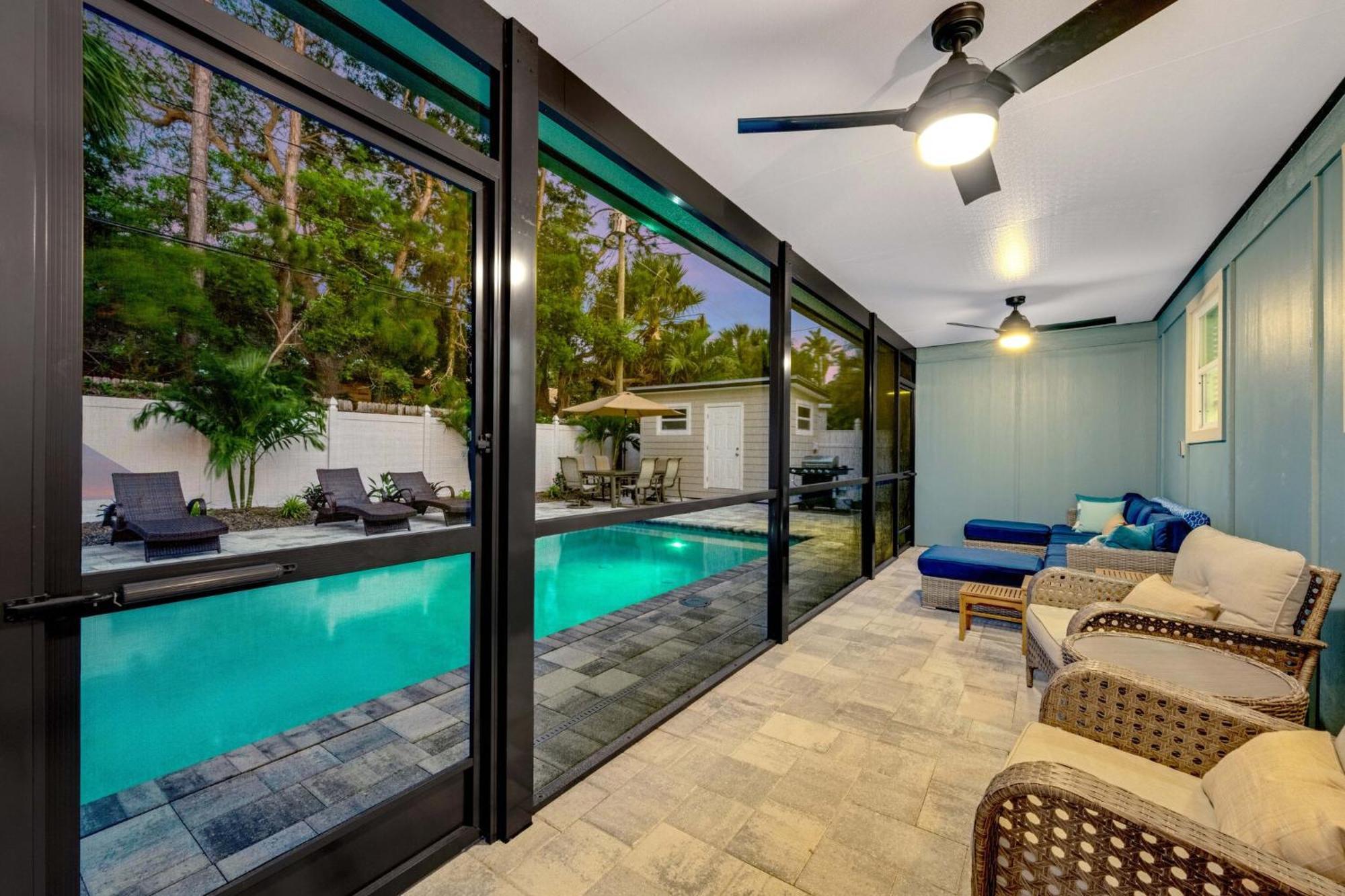 Poolside Oasis - Just Steps To The Sand! - Monthly Beach Rental Clearwater Beach Buitenkant foto