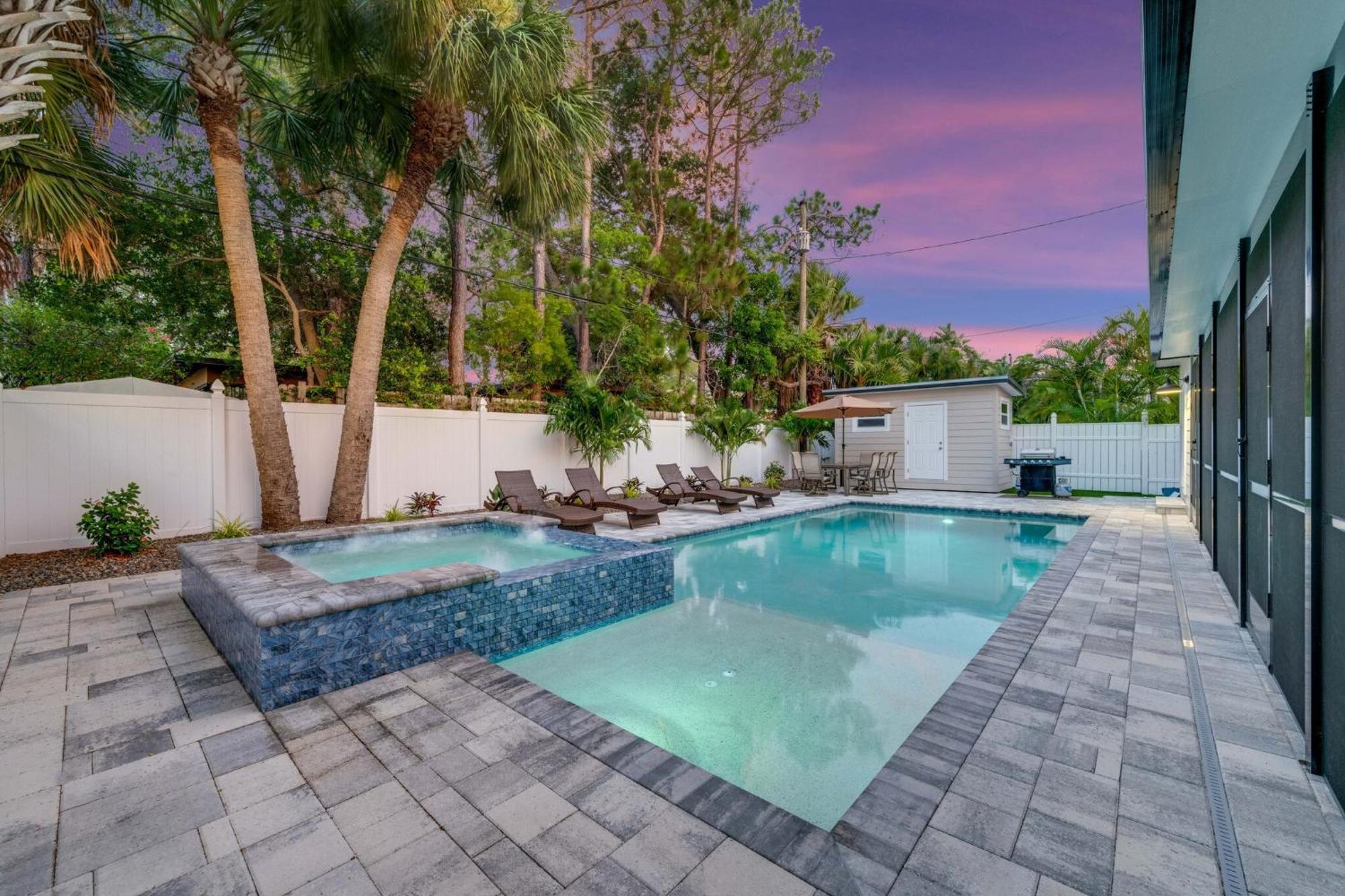 Poolside Oasis - Just Steps To The Sand! - Monthly Beach Rental Clearwater Beach Buitenkant foto